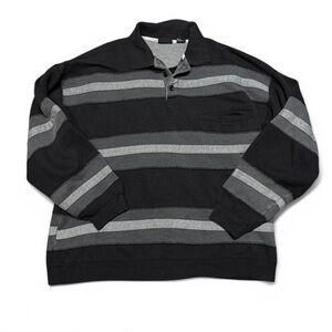 vintage collared crewneck